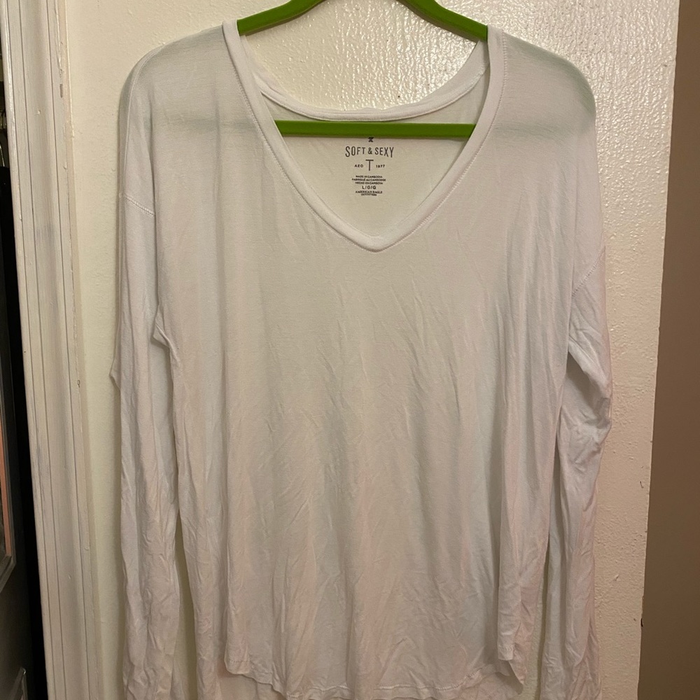 White American Eagle Soft and Sexy Shirt